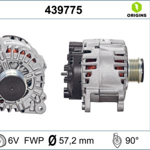 Audi A5 2007-2017 Arası 2.7 TDI, 3.0 TDI quattro Valeo Marka Alternatör