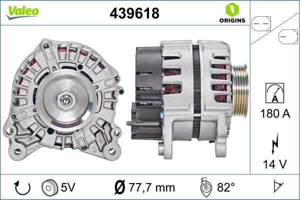 Audi A5 2007-2017 Arası 3.2 FSI, 2.0 TFSI, 2.0 TFSI quattro, S5 quattro Valeo Marka Alternatör