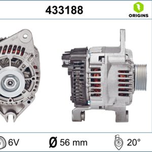 Citroen Bx 1982-1994 Arası 19 D Valeo Marka Alternatör
