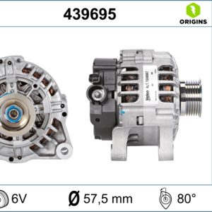 Citroen C1 2005-2014 Arası 1.4 HDi Valeo Marka Alternatör