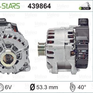 Citroen C4 2009-2017 Arası 2.0 HDi / BlueHDi 150, 2.0 BlueHDi 150 Valeo Marka Alternatör