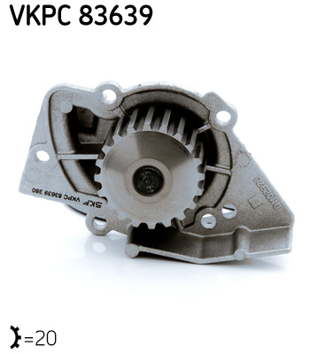 Citroen Xantia 1993-2003 Arası 2.0 HDI 109 SKF Marka Devirdaim Su Pompası - Görsel 4