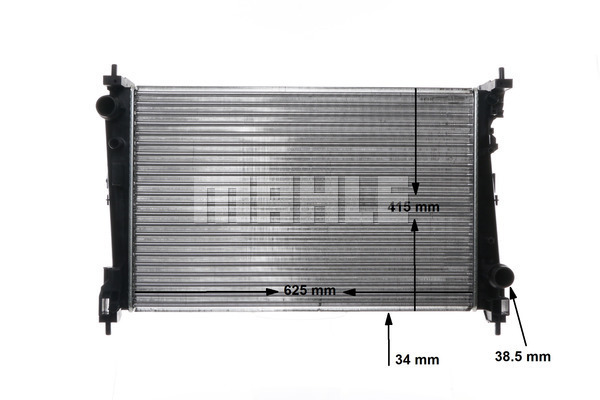 Fiat Bravo 2006-2010 Arası 1.4 16V, 1.6 D Multijet, 1.9 D Multijet, 1.4 LPG Mahle Marka Su Radyatörü - Görsel 8