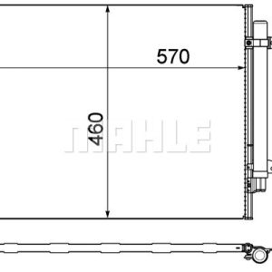 Volkswagen Passat 2005-2015 Arası 1.4 TSI, 1.4 TSI EcoFuel, 1.8 TSI, 2.0 TSI, 3.6 FSI 4motion Behr Marka Klima Radyatörü