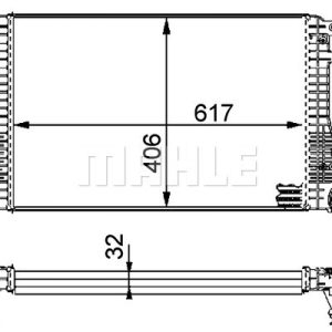 Volkswagen Tiguan 2007-2018 Arası 2.0 TDI 4motion, 1.4 TSI Behr Marka Turbo Radyatörü