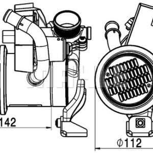 Audi A3 2012-2020 Arası 2.0 TDI quattro, 2.0 TDI, 1.6 TDI Behr Marka EGR Soğutucu