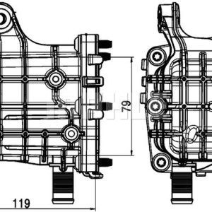 Citroen Ds5 2011-2015 Arası 2.0 BlueHDi 180 Behr Marka EGR Soğutucu