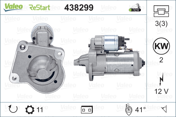 Ford Mondeo 2007-2015 Arası 1.6 TDCi Valeo Marka Marş Motoru