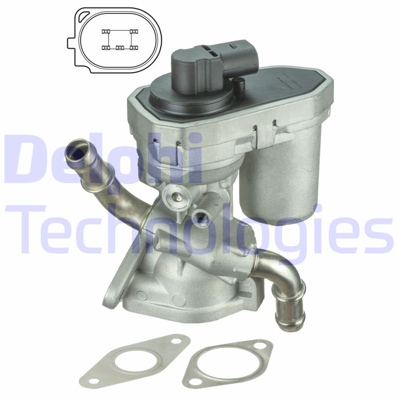 Ford Transit Tourneo 2006-2014 Arası 2.2 TDCi Delphi Marka EGR Valfi - Görsel 2