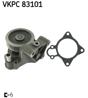 Peugeot Boxer 2005-2010 Arası 3.0 HDi 175 SKF Marka Devirdaim Su Pompası