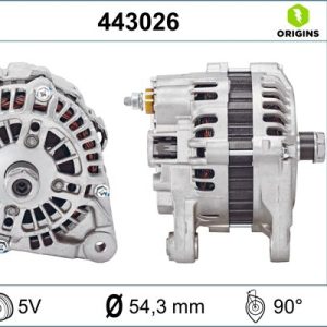 Renault Clio 1998-2016 Arası 1.4, 1.5 dCi Valeo Marka Alternatör