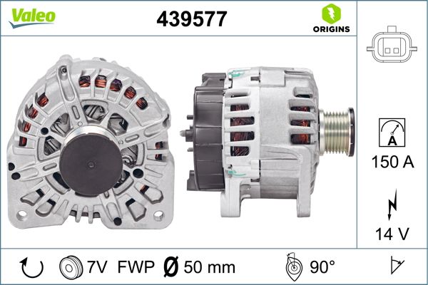 Renault Megane 2001-2012 Arası 2.0 dCi, 1.4 TCe Valeo Marka Alternatör