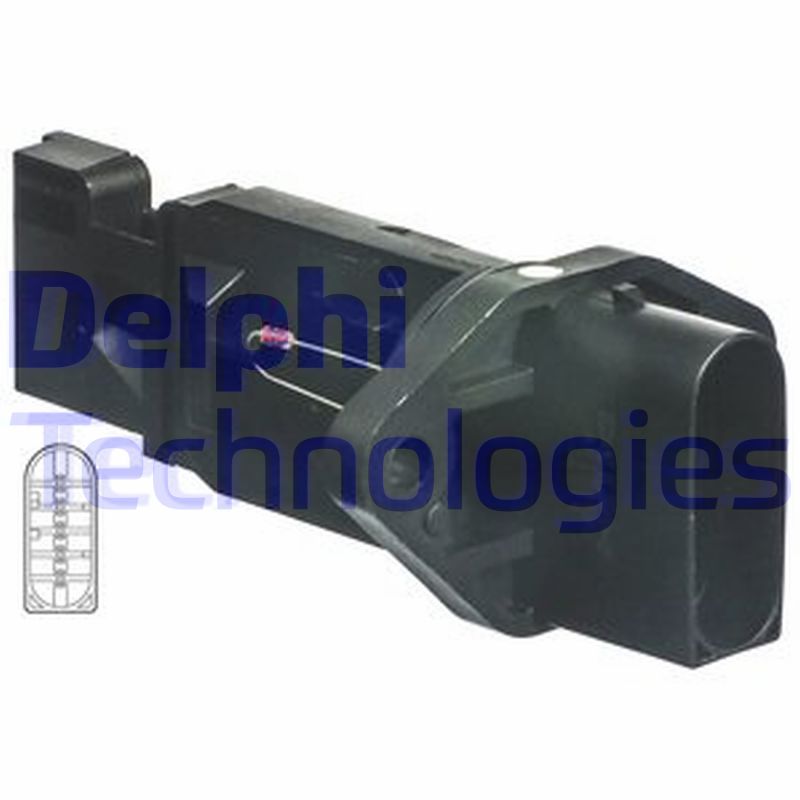 Skoda Octavia 1996-2010 Arası 1.8 Delphi Marka Hava Debimetresi - Görsel 2