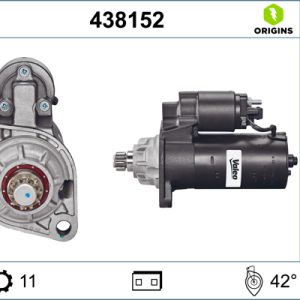 Skoda Octavia 1998-2010 Arası 1.8 T Valeo Marka Marş Motoru