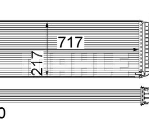 Volkswagen Transporter 2003-2015 Arası 2.0 TSI, 2.0 BiTDI, 2.0 TSI 4motion Behr Marka Turbo Radyatörü